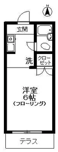 アメニティK【1階】の間取り