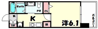 ロイヤル神戸三宮【2階】の間取り