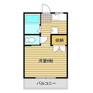 福島県郡山市小原田1【アパート】の間取り