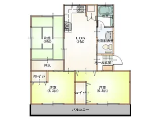 リヴィエール・プレ・本町【1階】の間取り