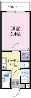 Sun smile蛍茶屋【2階】の間取り