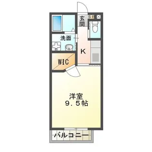 アルベール C棟【1階】の間取り