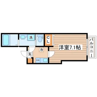 アルカンシェルREN I【3階】の間取り