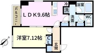 セレクトーン【3階】の間取り