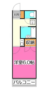 埼玉県所沢市けやき台2【マンション】の間取り