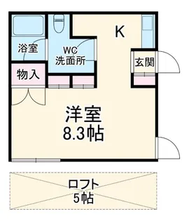 イーコモン【2階】の間取り