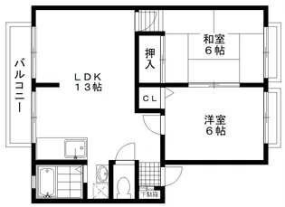 ファーストセリオ【1階】の間取り