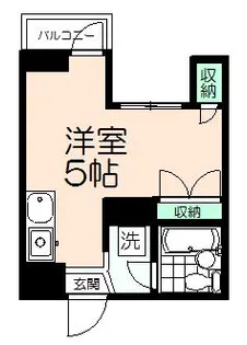 サンドルフ多摩【2階】の間取り