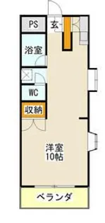 メゾン新栄III【1階】の間取り