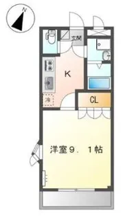 グランツ【2階】の間取り