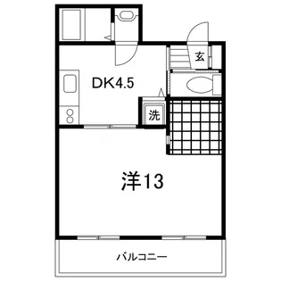 ブランシェOHYATA【3階】の間取り