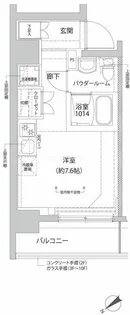 リルシアヨコハマタンマチ【2階】の間取り