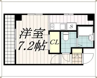君待橋【5階】の間取り