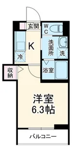 LOTUS Sagamigaoka【2階】の間取り