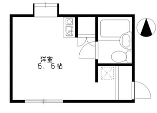 杉並荘【2階】の間取り