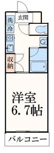 東京都八王子市東中野【マンション】の間取り