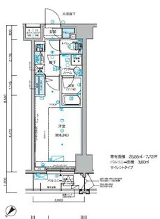 メインステージ小竹向原【12階】の間取り