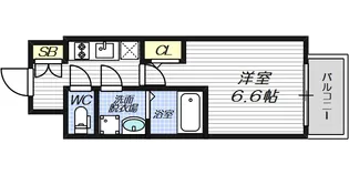 ファステート大阪グリーン【11階】の間取り