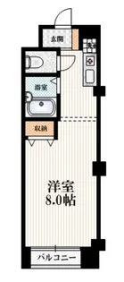 芦花公園エクセル2【5階】の間取り