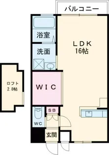 アルテイーストタワー【2階】の間取り