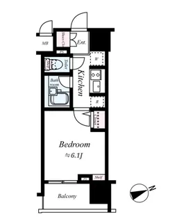 ロイズスクエア東陽町【6階】の間取り