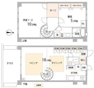 O-VAL【2階】の間取り