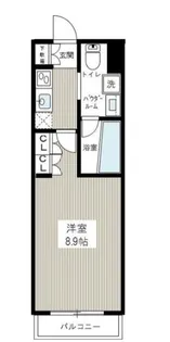 東京都大田区南蒲田2【マンション】の間取り