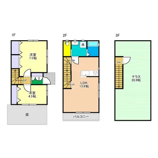 高知県高知市大津甲【一戸建】の間取り