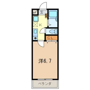 埼玉県新座市東北2【アパート】の間取り