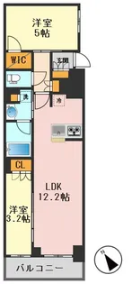 東京都江戸川区南篠崎町2【マンション】の間取り