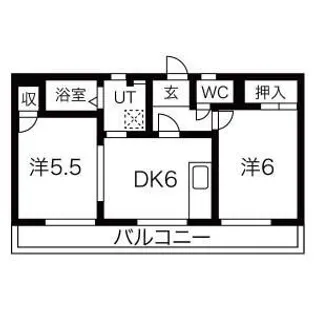 シャルム【1階】の間取り