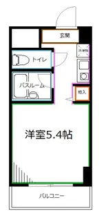 東京都杉並区梅里1【マンション】の間取り