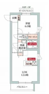 ラコリーヌ日吉【3階】の間取り