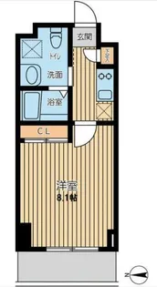 神奈川県小田原市栄町1【マンション】の間取り