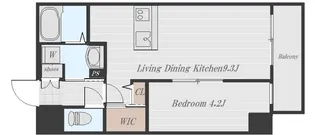フォレストテラス【9階】の間取り