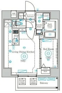Mind Shimurasakaue【5階】の間取り