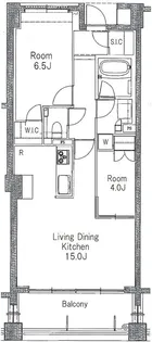 アトラス野毛山【5階】の間取り