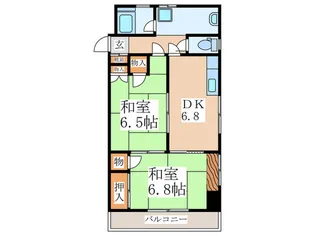 勇進ビル【3階】の間取り
