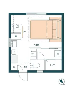 リモーブル瀬戸【2階】の間取り