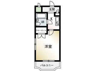 神奈川県平塚市御殿3【マンション】の間取り