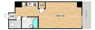 大阪府大阪市天王寺区東高津町【マンション】の間取り