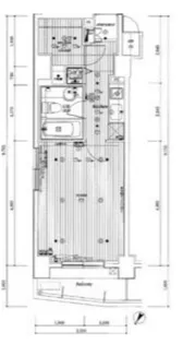ミリオングランデ元赤坂ヒルズ【10階】の間取り