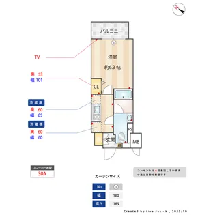 オーパスホームズ南行徳【14階】の間取り