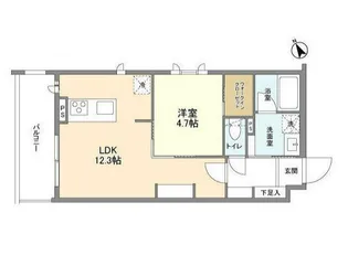 ACPレジデンス文京春日【5階】の間取り