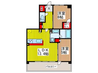 シティハウス大宮吉敷町【11階】の間取り