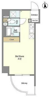 プレミアステージ芝公園II【6階】の間取り