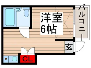 マコトハイツ【1階】の間取り