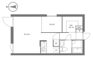 フラッフィー落合南長崎【4階】の間取り