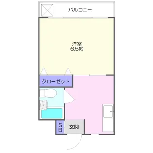 中野中央ハイツ【3階】の間取り