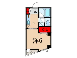 ヒルズガ-デン【3階】の間取り